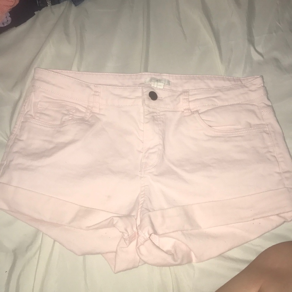 Light pink shorts